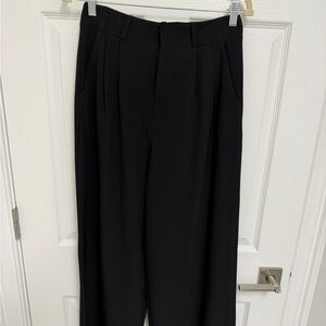 Romeo & Juliet Couture Black High Rise Wide Leg Pants